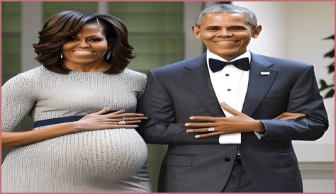 Captivating Moments: Michele Obama's Pregnancy Pictures